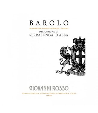 Giovanni Rosso Giovanni Rosso Barolo del Comune di Serralunga d'Alba (2020)