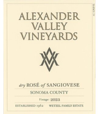 Alexander Valley Vineyards Alexander Valley Vineyards dry Rosé of Sangiovese (2023)