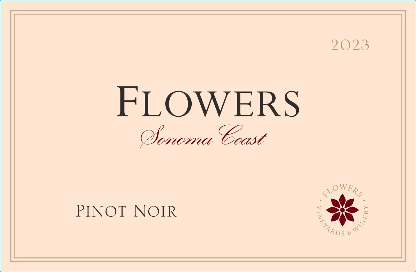 Flowers Sonoma Coast Pinot Noir (2023) - Vintage Wine Cellars