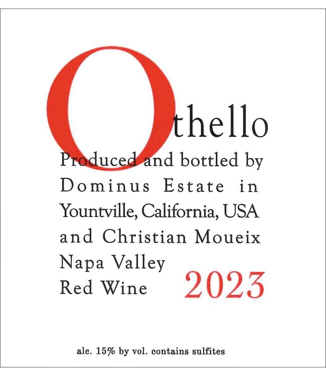 Dominus Estate Othello 2023 | 750ml