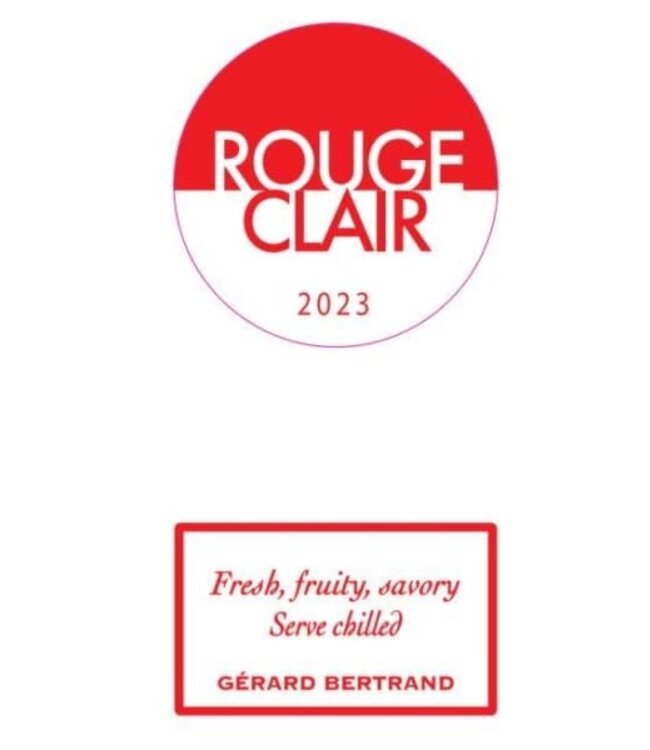 Gerard Bertrand Rouge Clair 2023 | 750ml