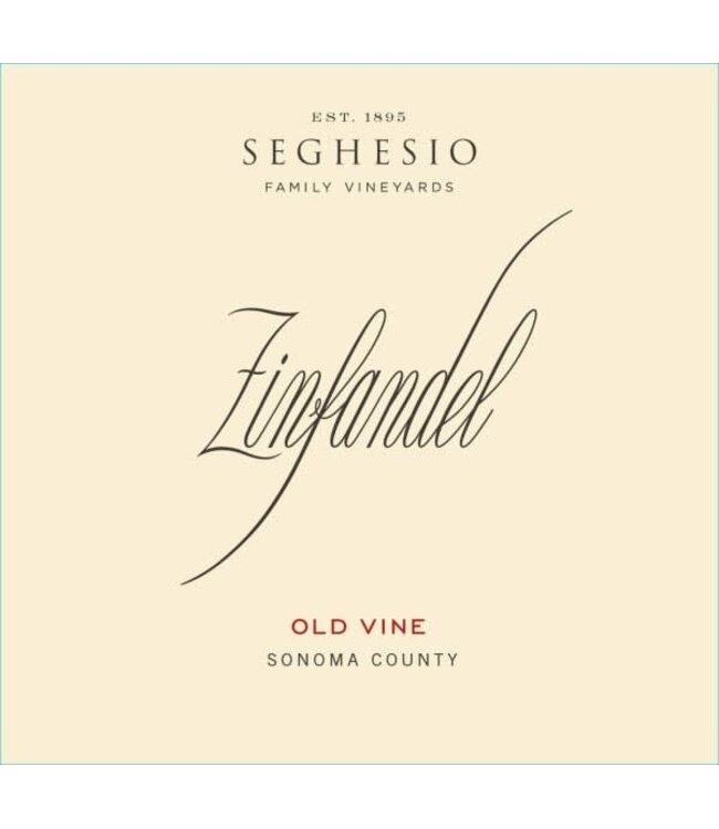 Seghesio Old Vine Zinfandel 2023 | 750ml