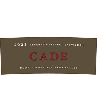 Cade Estate Winery Cade Estate Winery Cabernet Sauvignon Howell Mountain Reserve (2021) Cade Estate Winery Cade Estate Winery Cabernet Sauvignon Howell Mountain Reserve (2021)