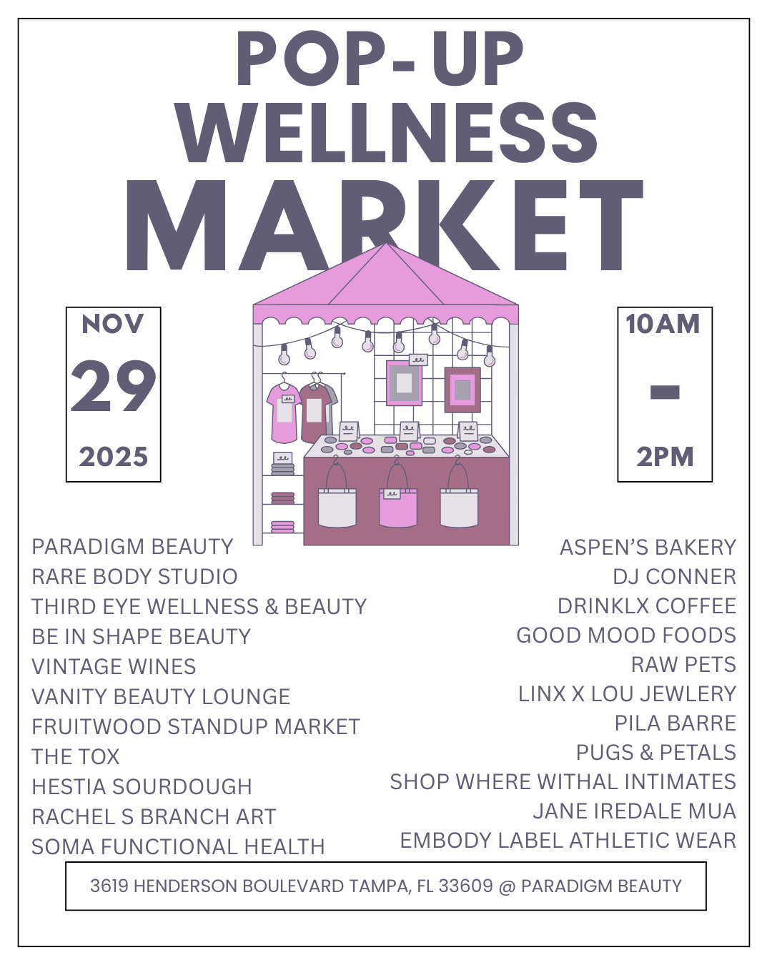 This Saturday, Shop Small and Live Well