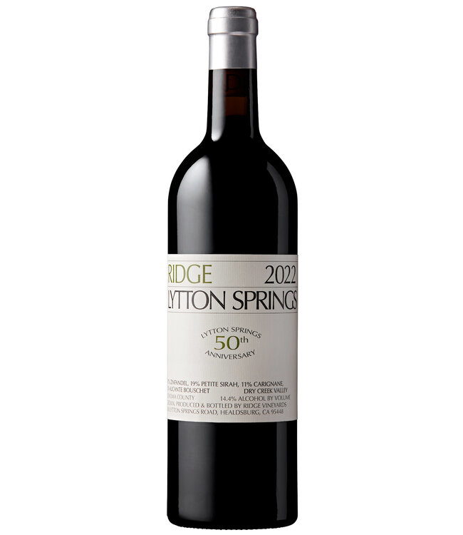 Ridge Vineyards Lytton Springs 50th Anniversary 2022 | 750ml