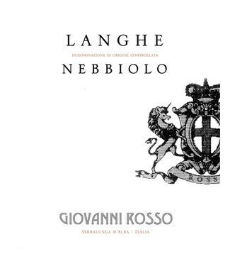 Giovanni Rosso Giovanni Rosso Langhe Nebbiolo (2022)