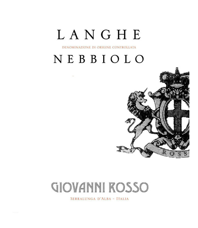 Giovanni Rosso Langhe Nebbiolo 2022 | 750ml