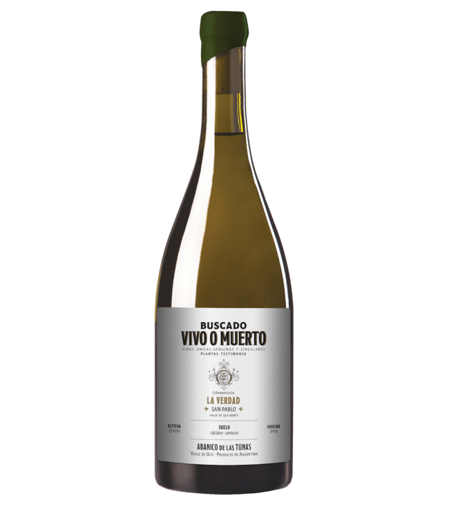 Buscado Vivo o Muerto La Verdad - San Pablo Chardonnay 2019 | 750ml