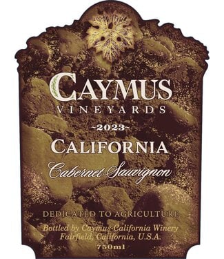 Wagner Family of Wines Caymus California Cabernet Sauvignon (2023)