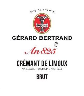 Gerard Bertrand Gérard Bertrand An 825 Crémant de Limoux Brut (2023)