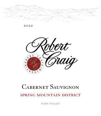 Robert Craig Winery Robert Craig Spring Mountain Cabernet Sauvignon (2022)