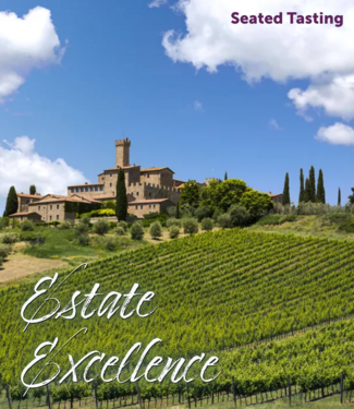 Vintage Wine Cellars Seated - Aug 28 - Estate Excellence