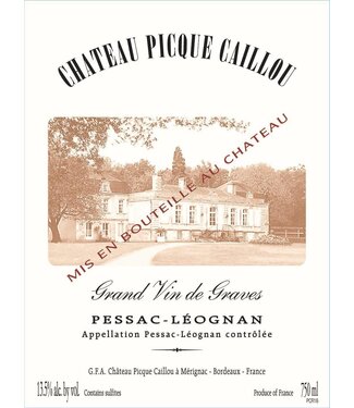 Chateau Picque Caillou Château Picque Caillou Rouge (2021)