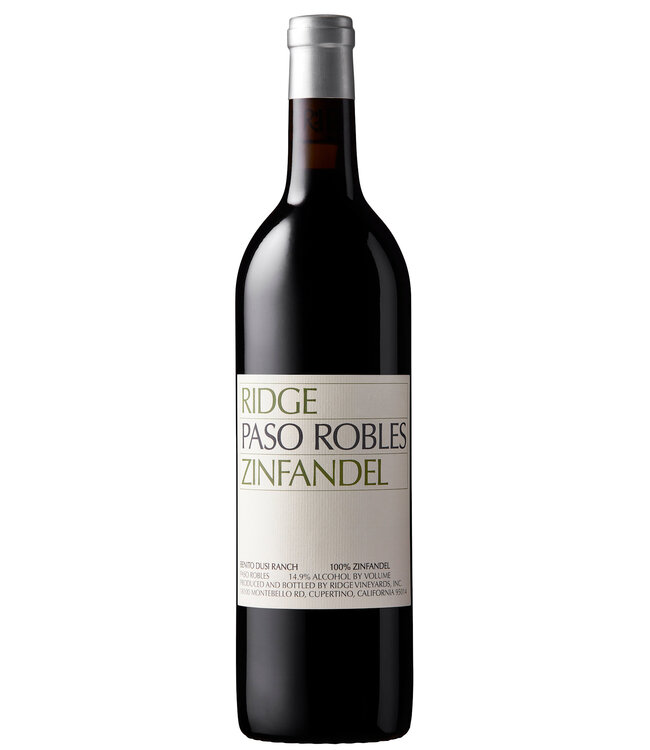 Ridge Paso Robles Zinfandel 2024 | 750ml