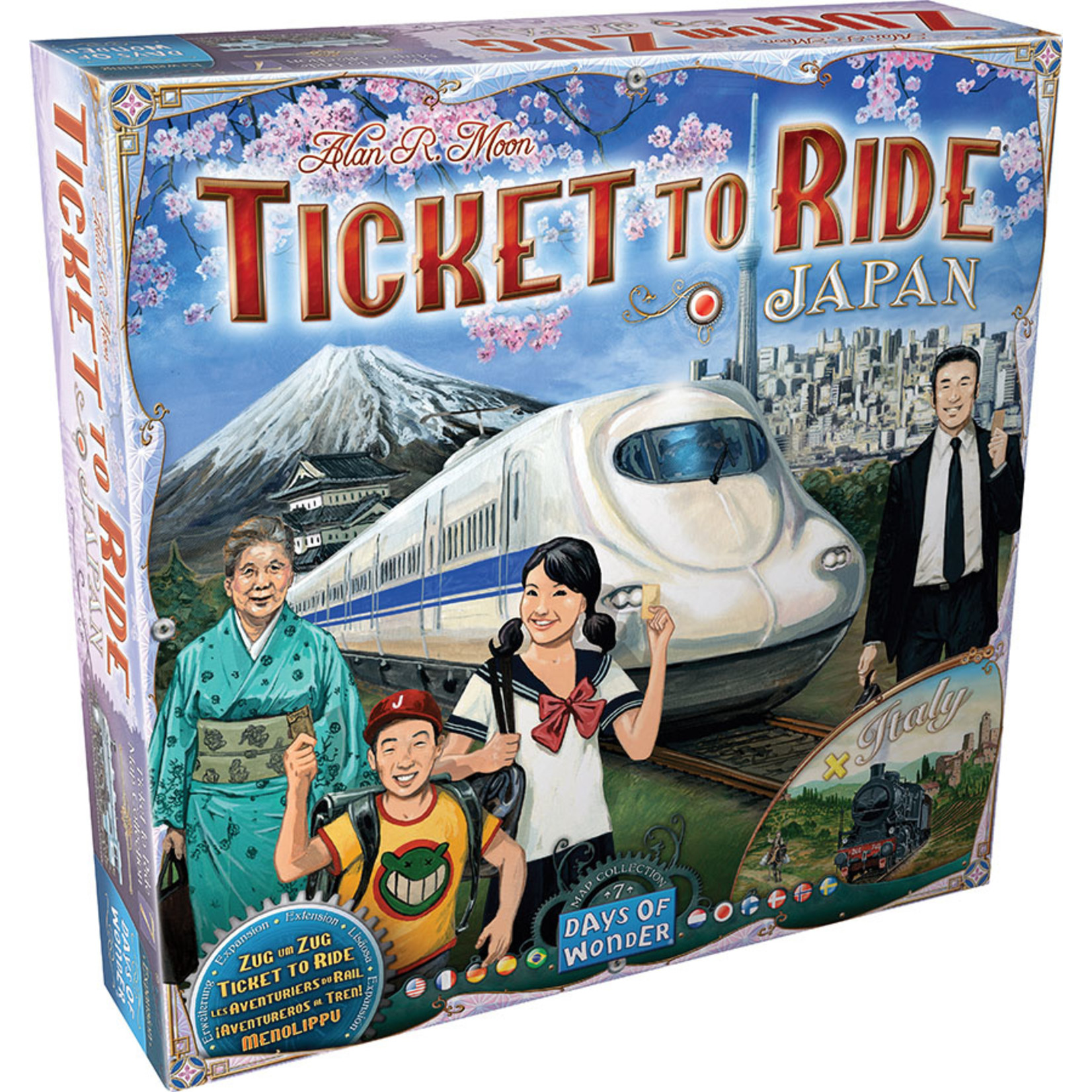 Ticket To Ride:  Japan and Italy