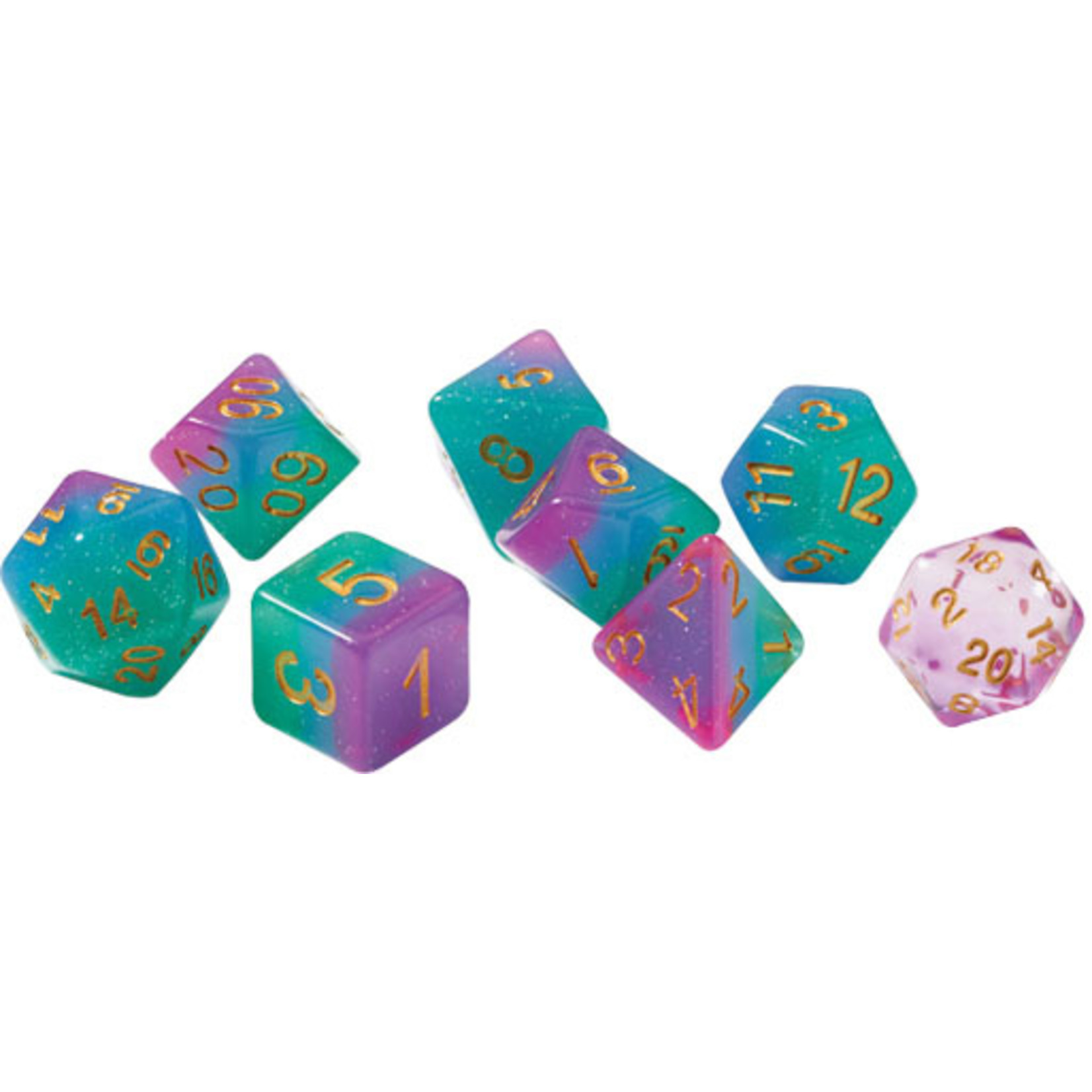 RPG Dice Set (7): Northern Lights