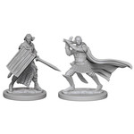 Pathfinder Deep Cuts Unpainted Miniatures: W2 Elf Male Paladin