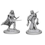 Pathfinder Deep Cuts Unpainted Miniatures: W1 Elf Female Bard