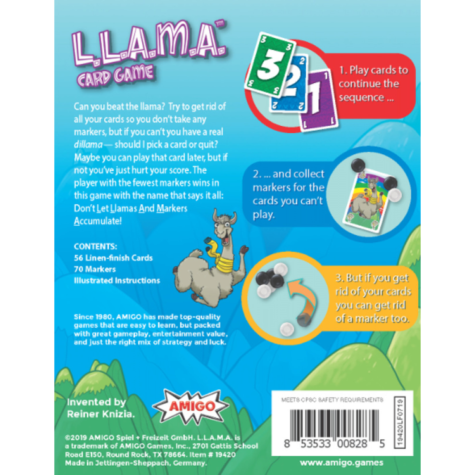 Llama Card Game