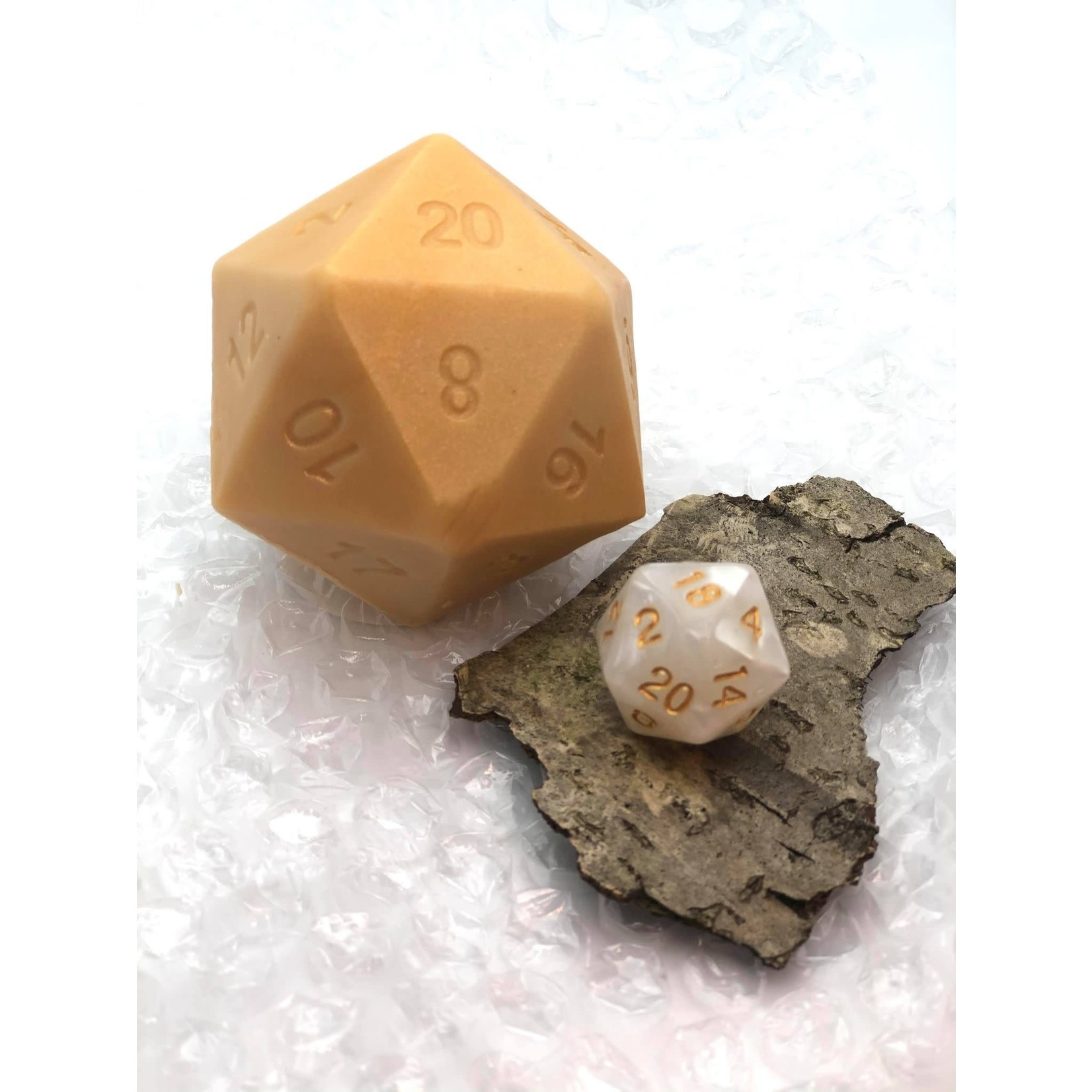 Handcrafted D20 Dice Soap