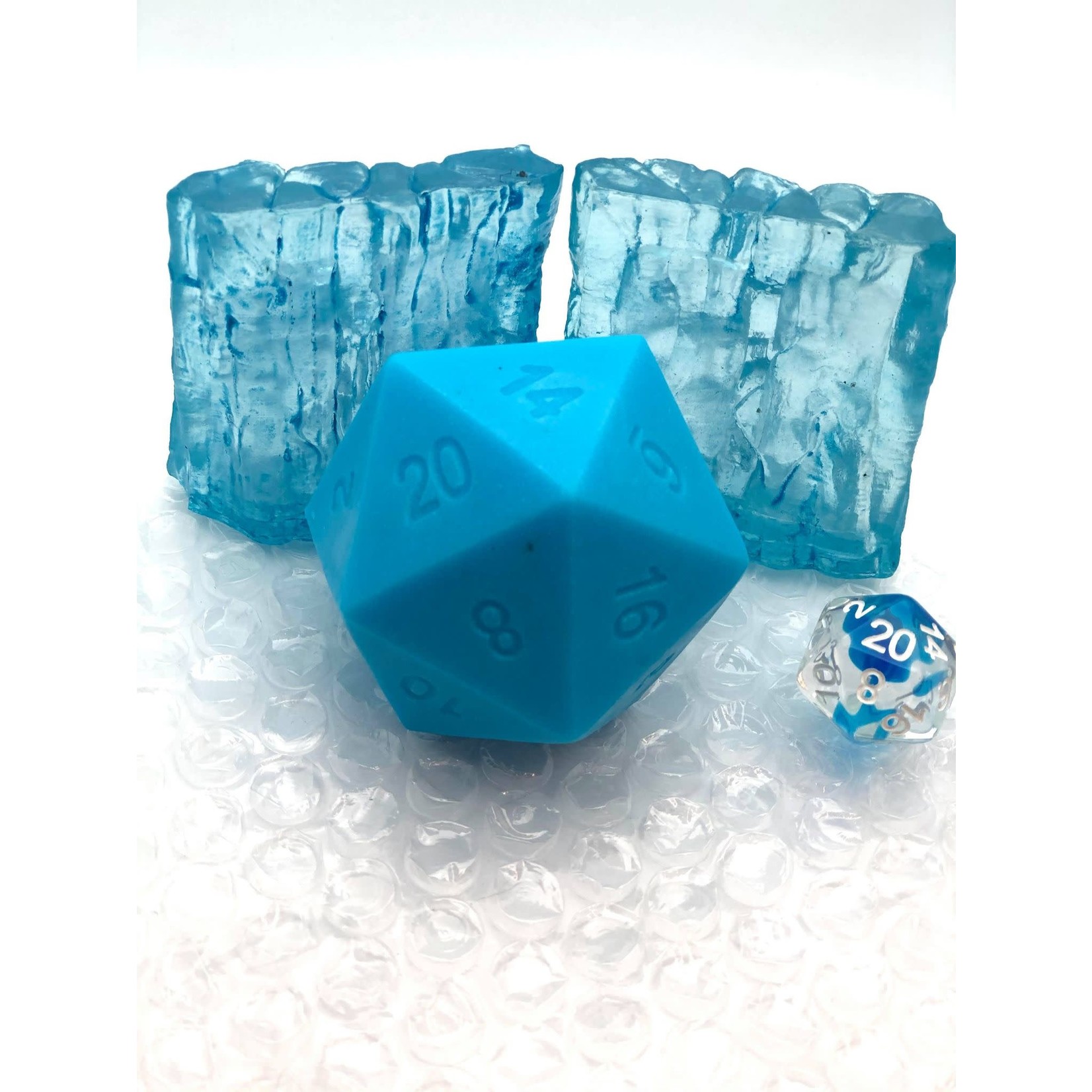 Handcrafted D20 Dice Soap