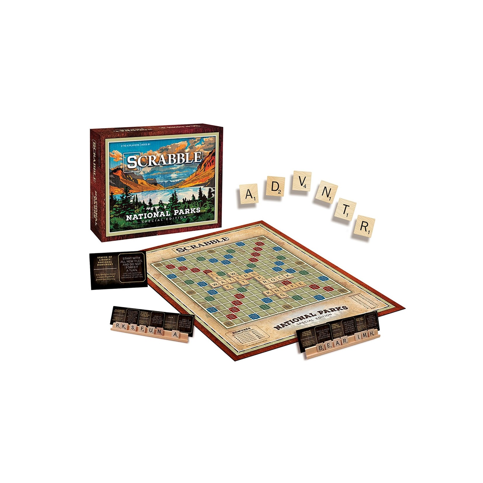 National Parks Scrabble