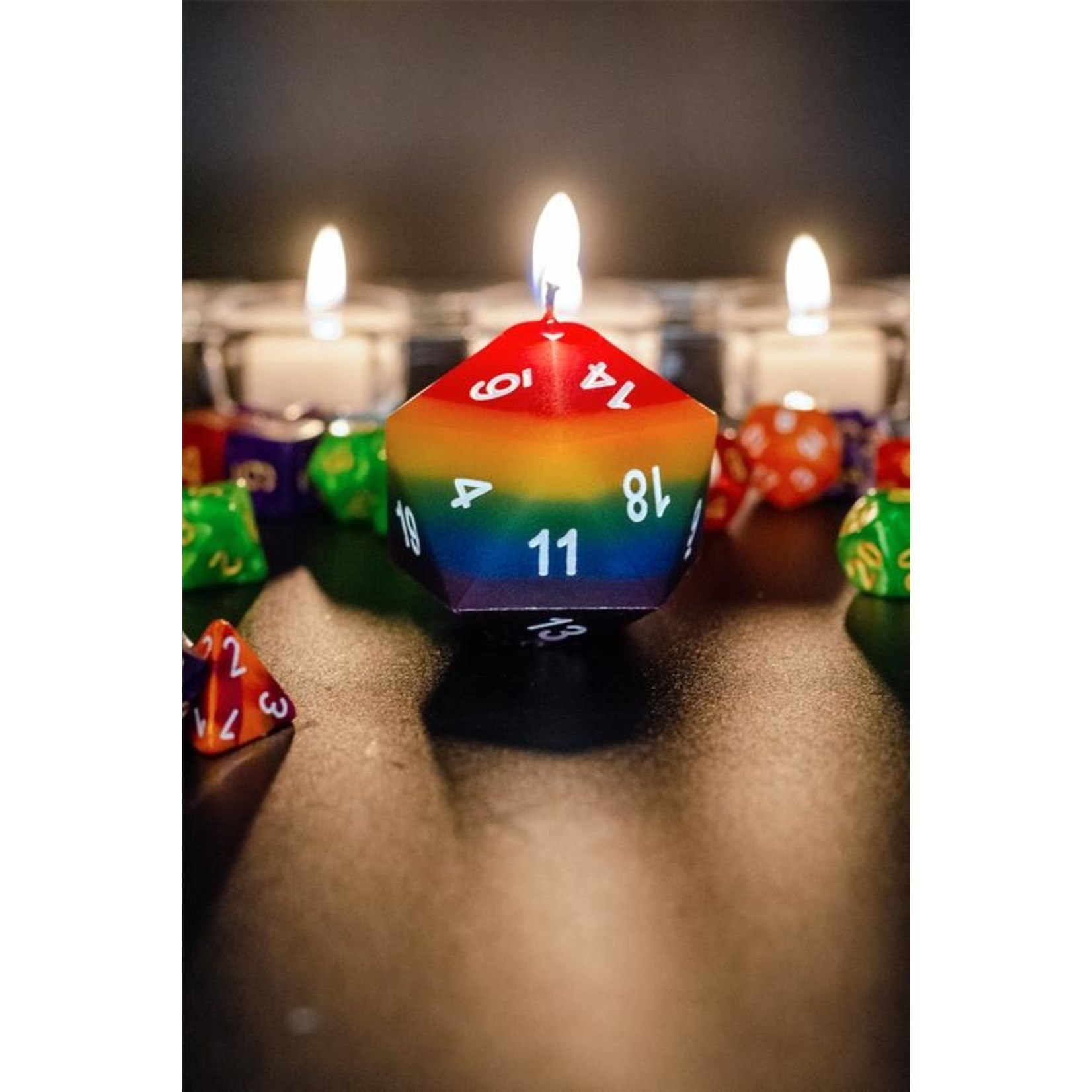 Pride D20 Scented Candles