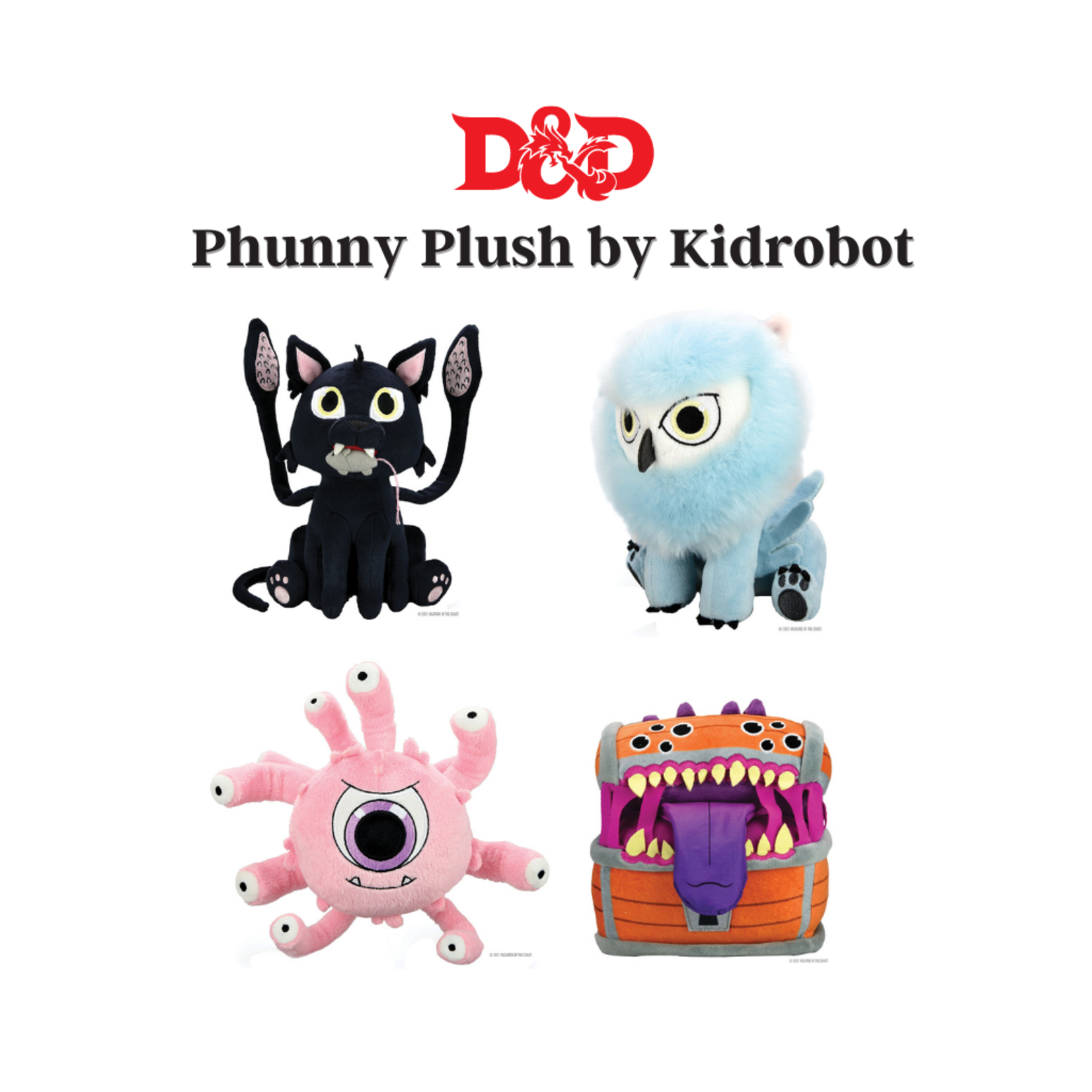 Dungeons & Dragons: Phunny Plush by Kidrobot