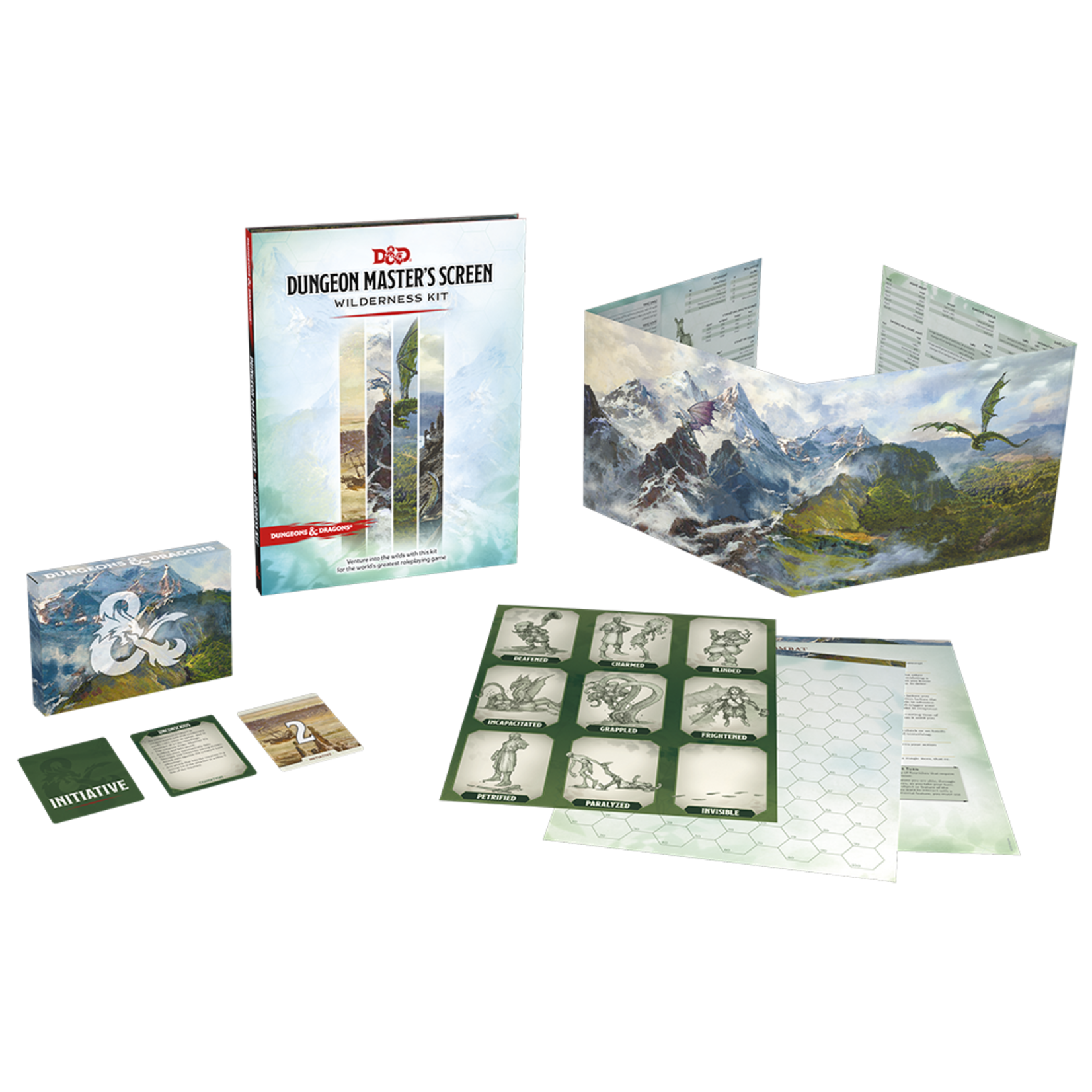 Dungeons and Dragons RPG: Dungeon Master`s Screen  Wilderness Kit