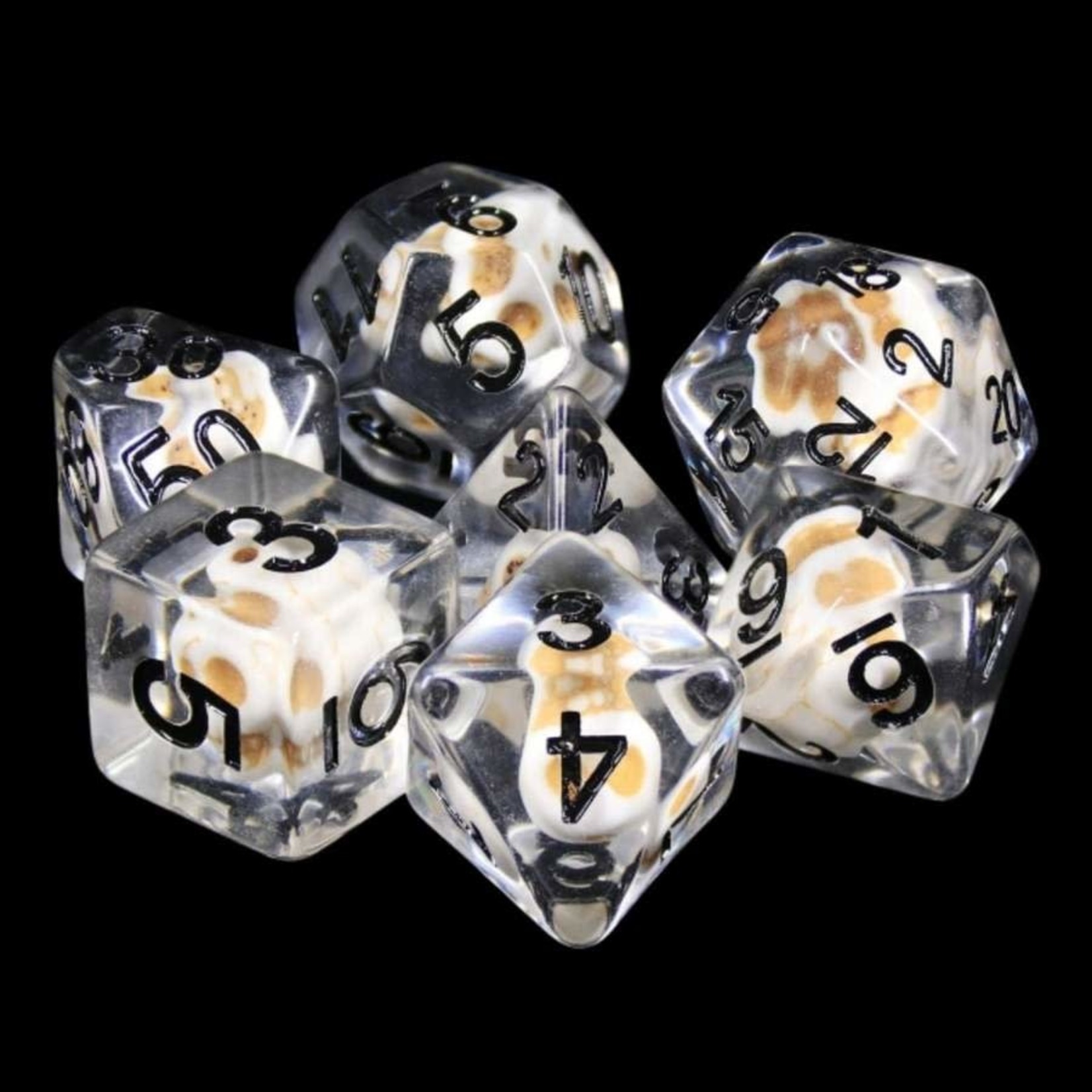 STONE SKULL RPG DICE SET