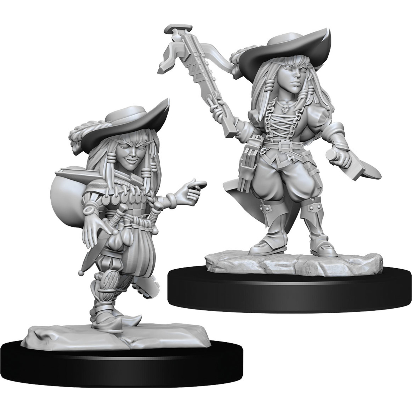 Pathfinder Deep Cuts Unpainted Miniatures: W15 Gnome Bard Female