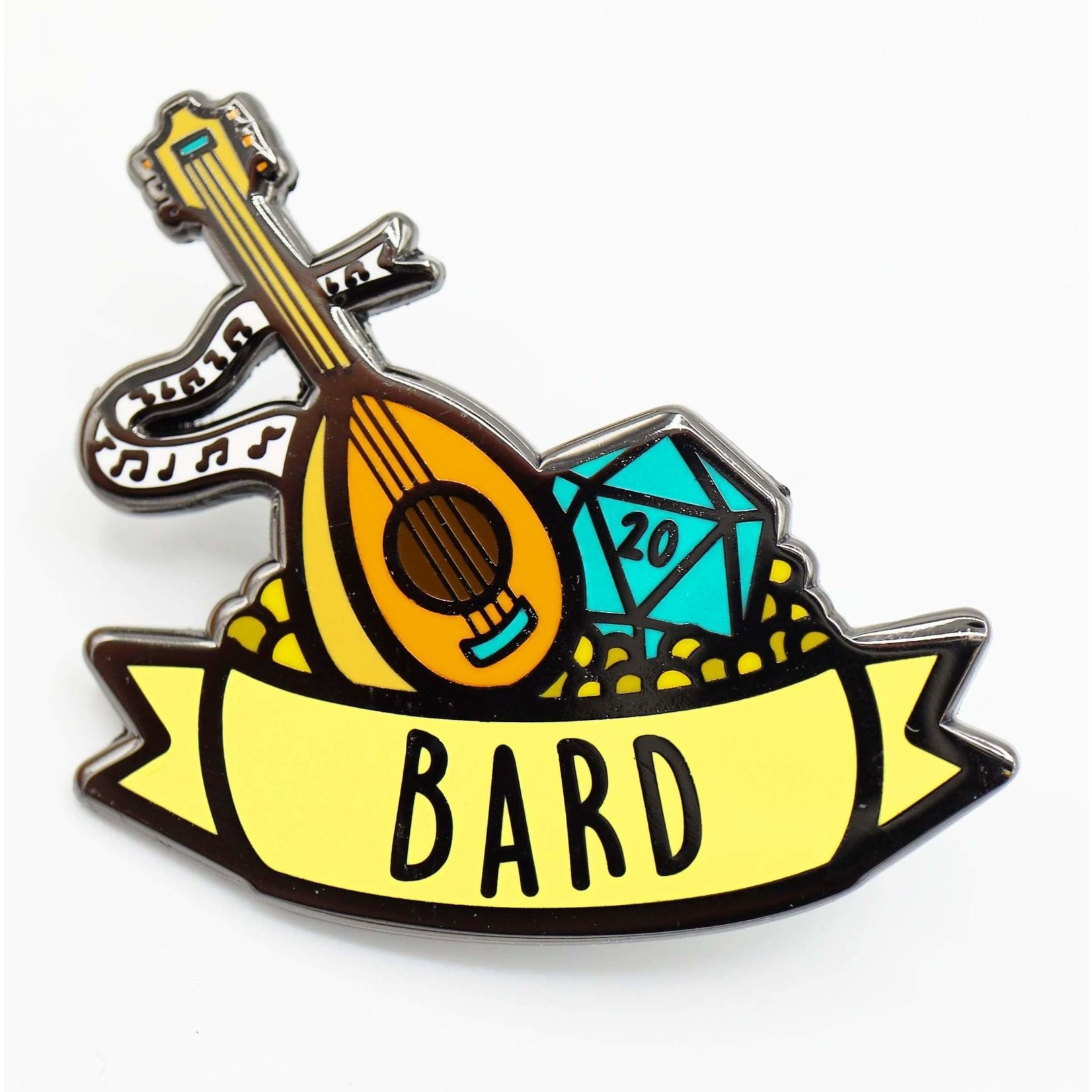 Foam Brain Banner Class Enamel Pins