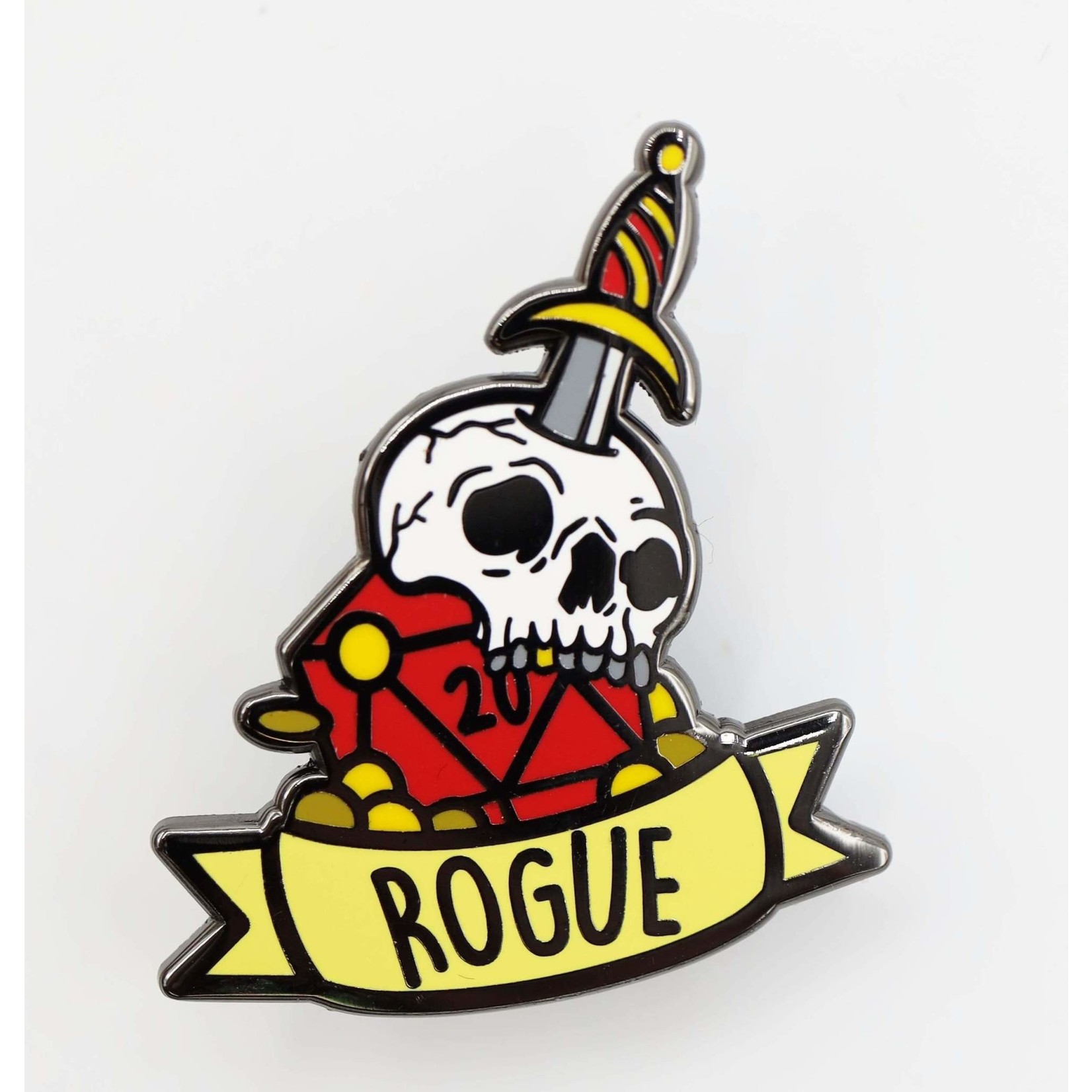 Foam Brain Banner Class Enamel Pins