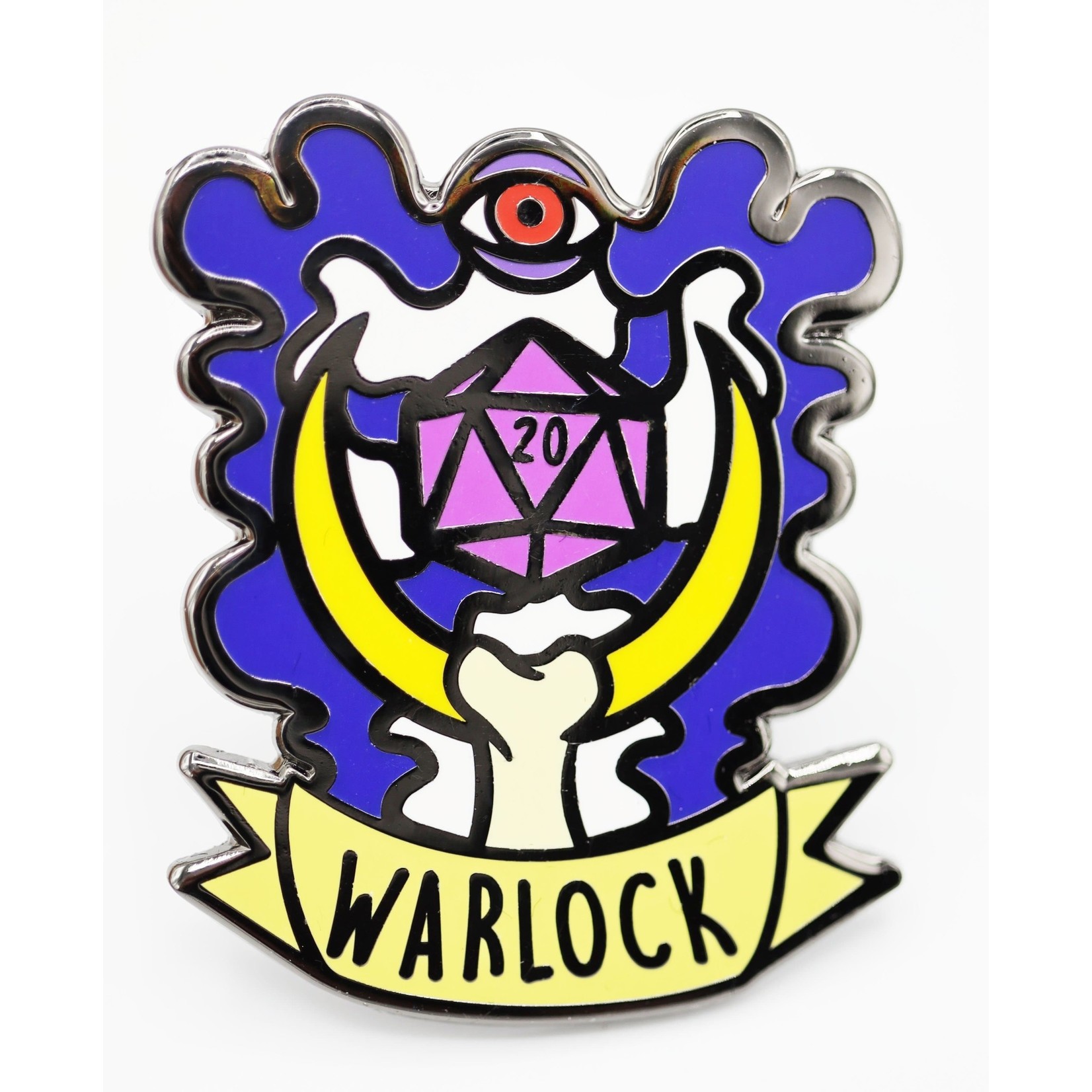 Foam Brain Banner Class Enamel Pins