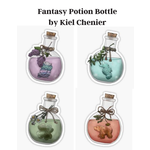 Fantasy Potion Bottle Stickers