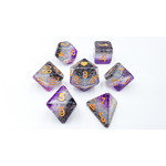 Prismatic Asexual Pride Dice Set