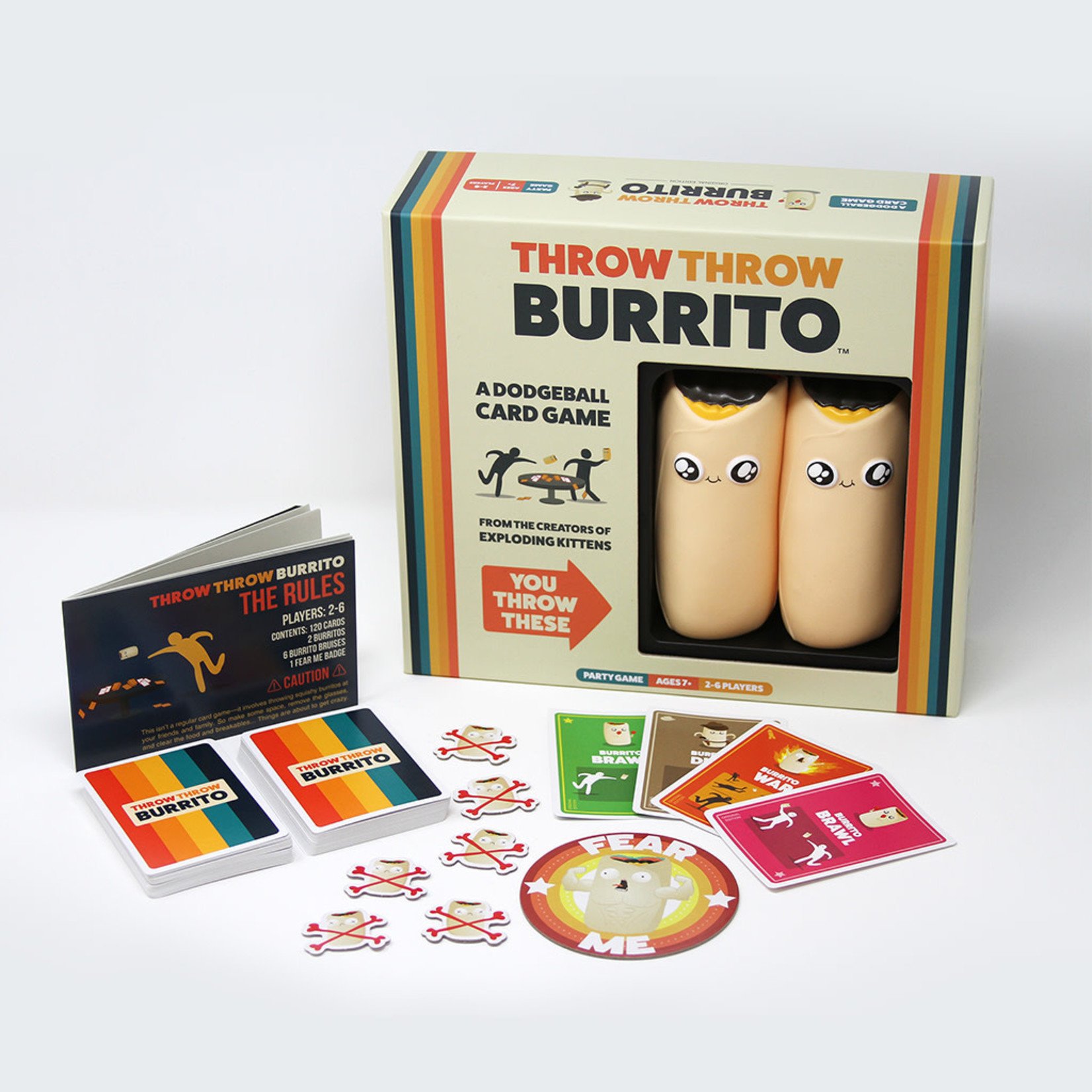 Throw Throw Burrito Kickstarter Edition Kickstarter Board Game - The Game  Steward