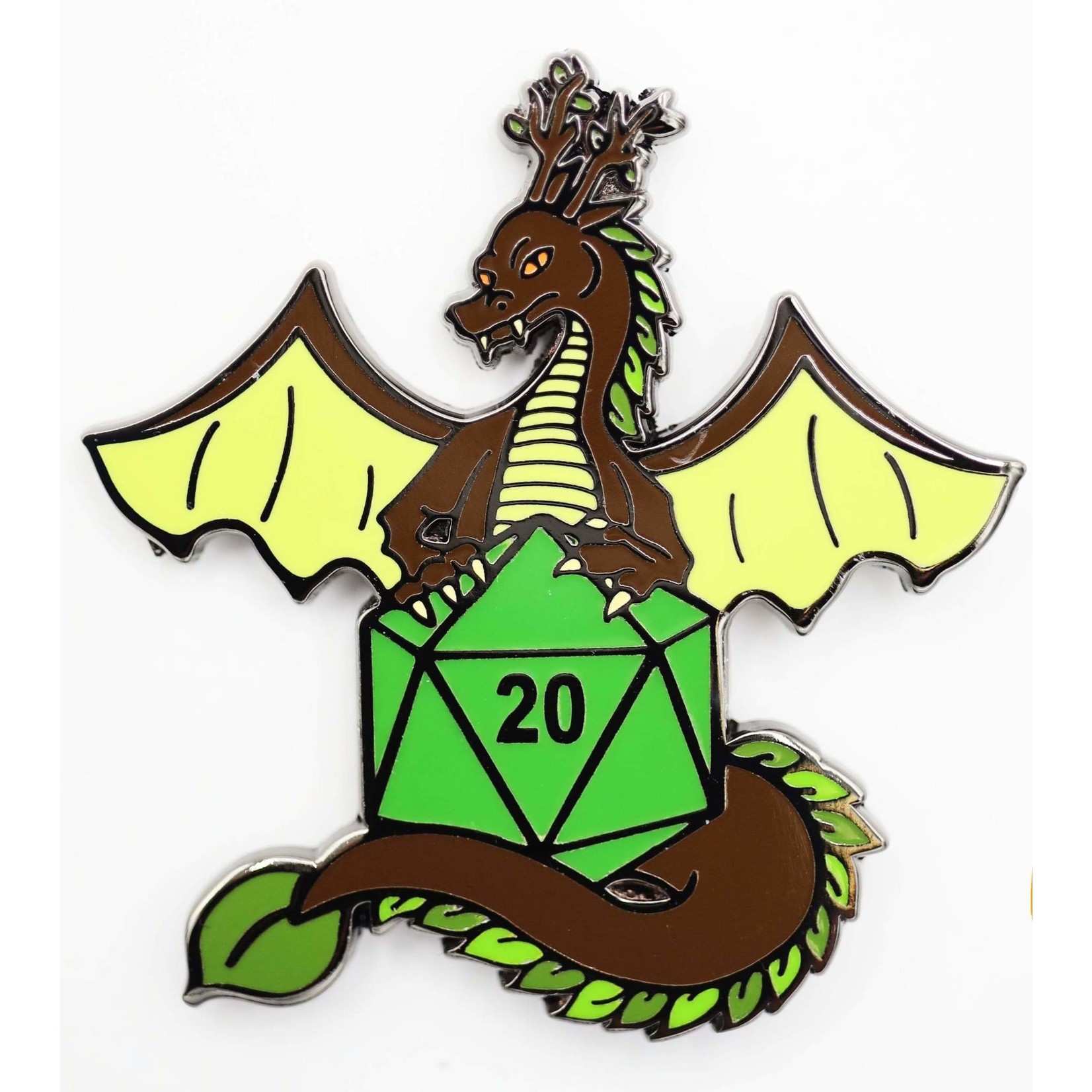 Foam Brain Dragon Enamel  Pins