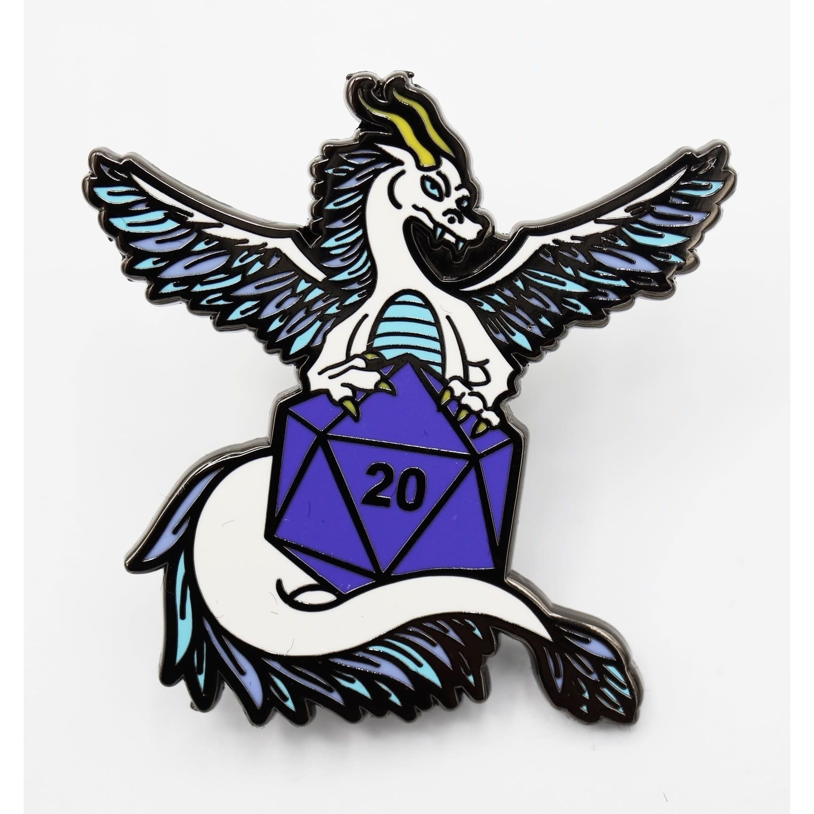 Foam Brain Dragon Enamel  Pins