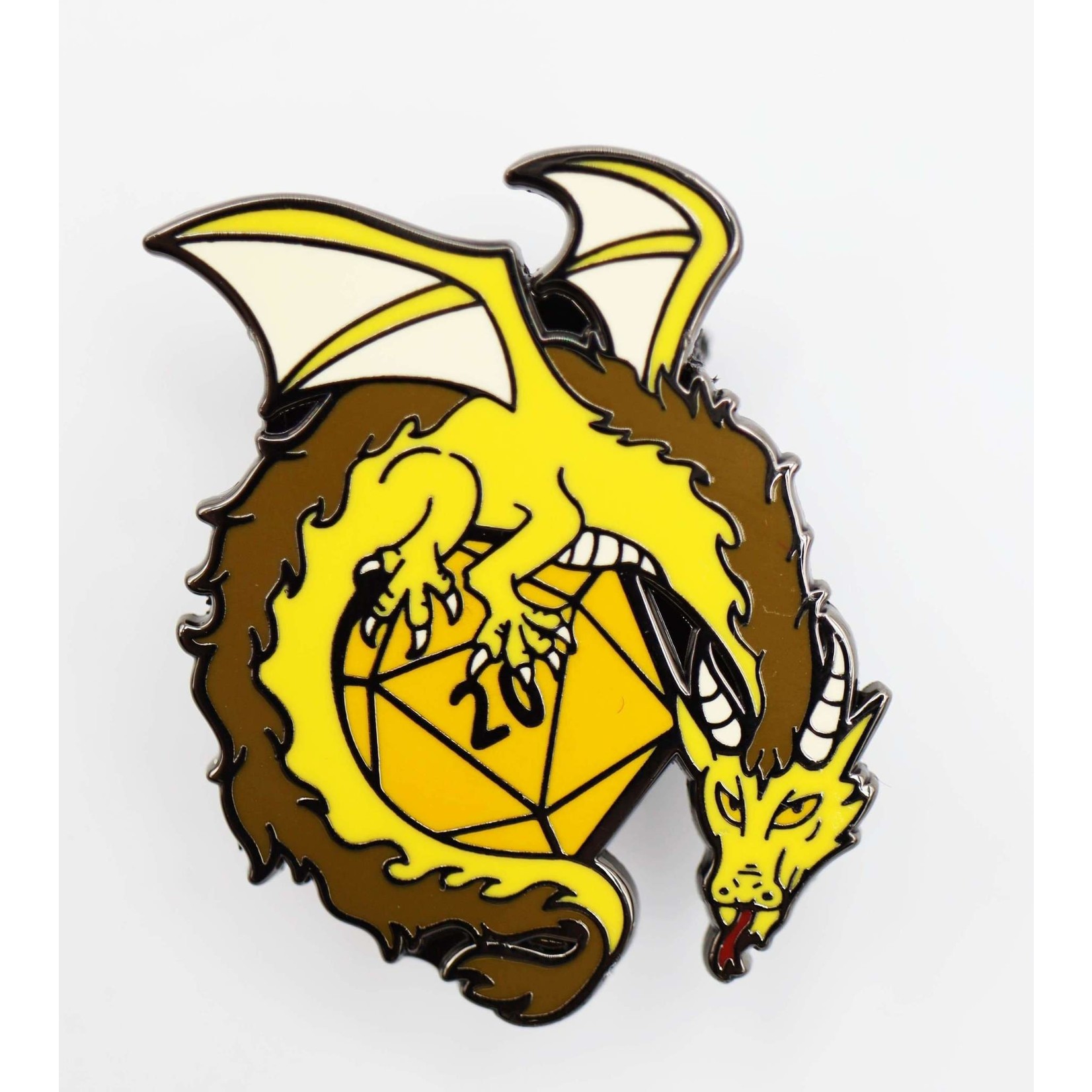 Foam Brain Dragon Enamel  Pins