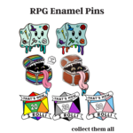 RPG Enamel Pins