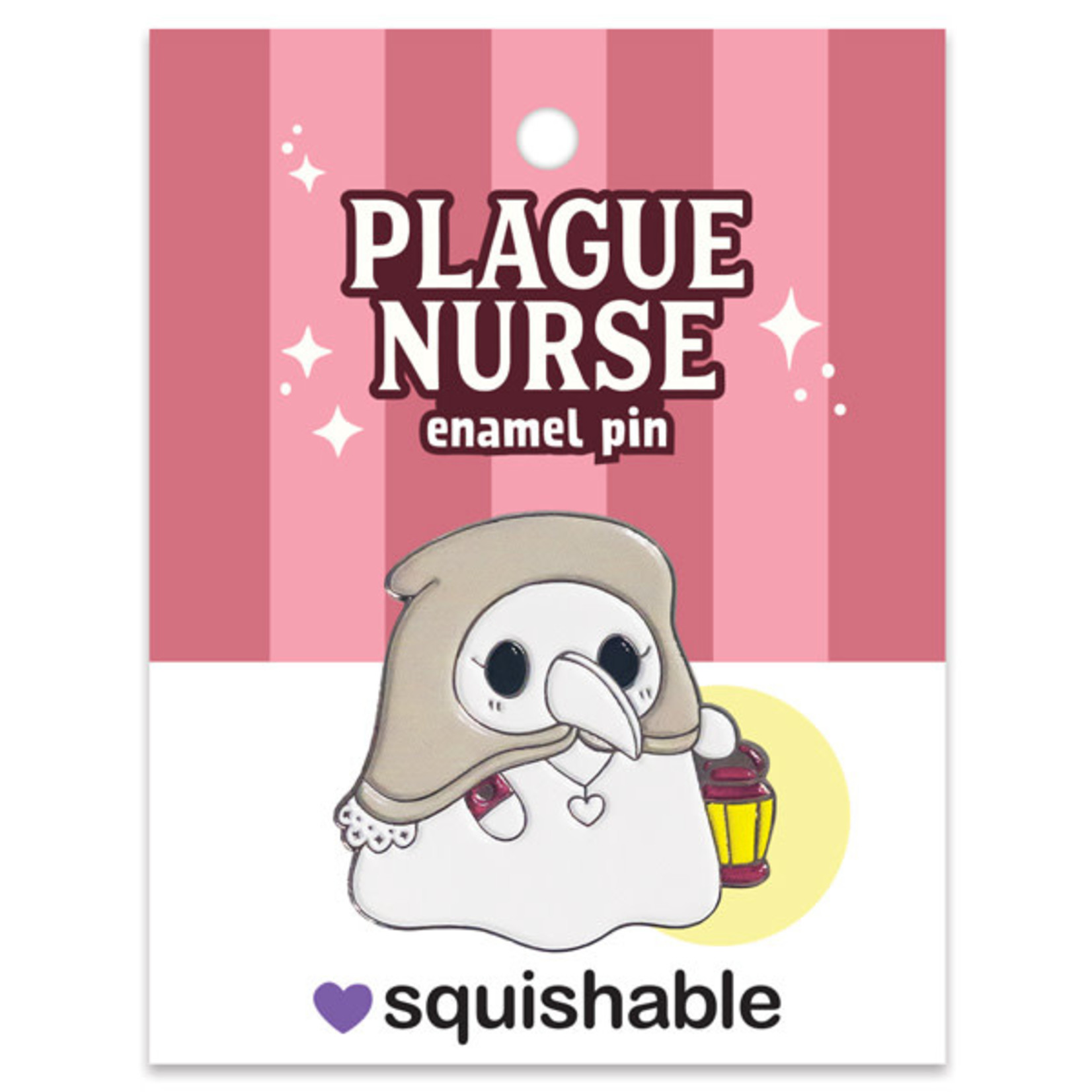 Enamel Pin - Plague Nurse