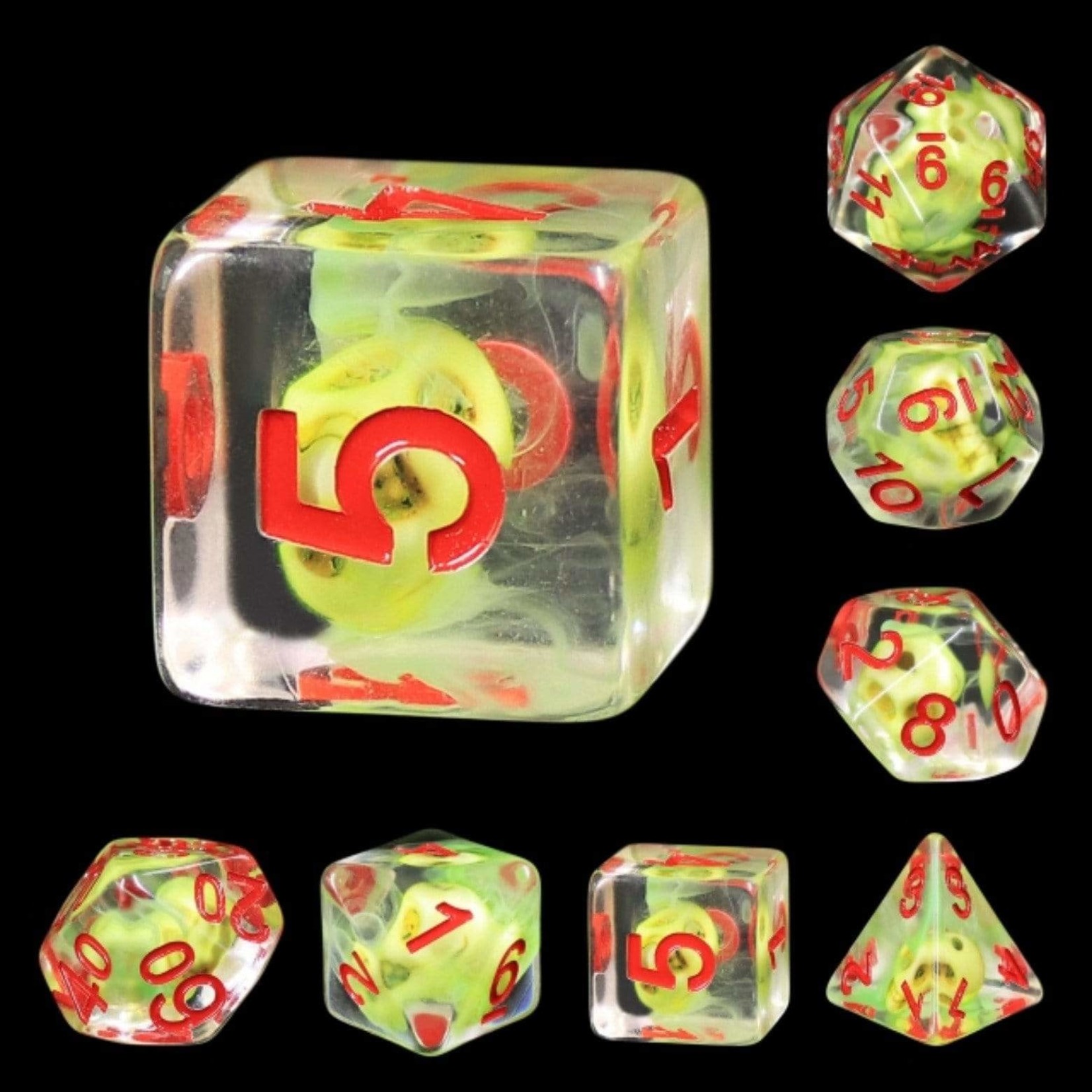 Sulfer Skull RPG Dice Set