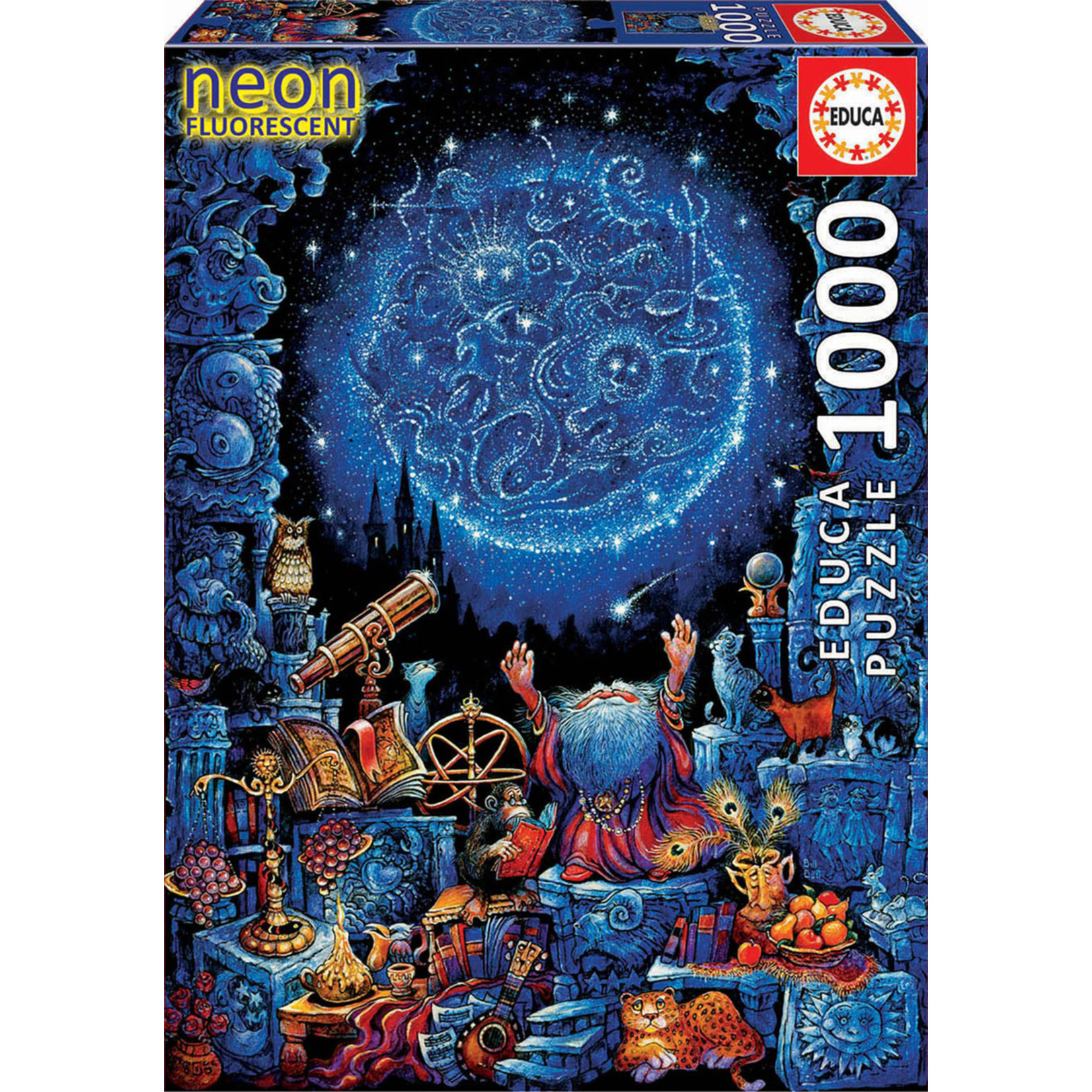 Astrologer - Neon - 1000 piece puzzle