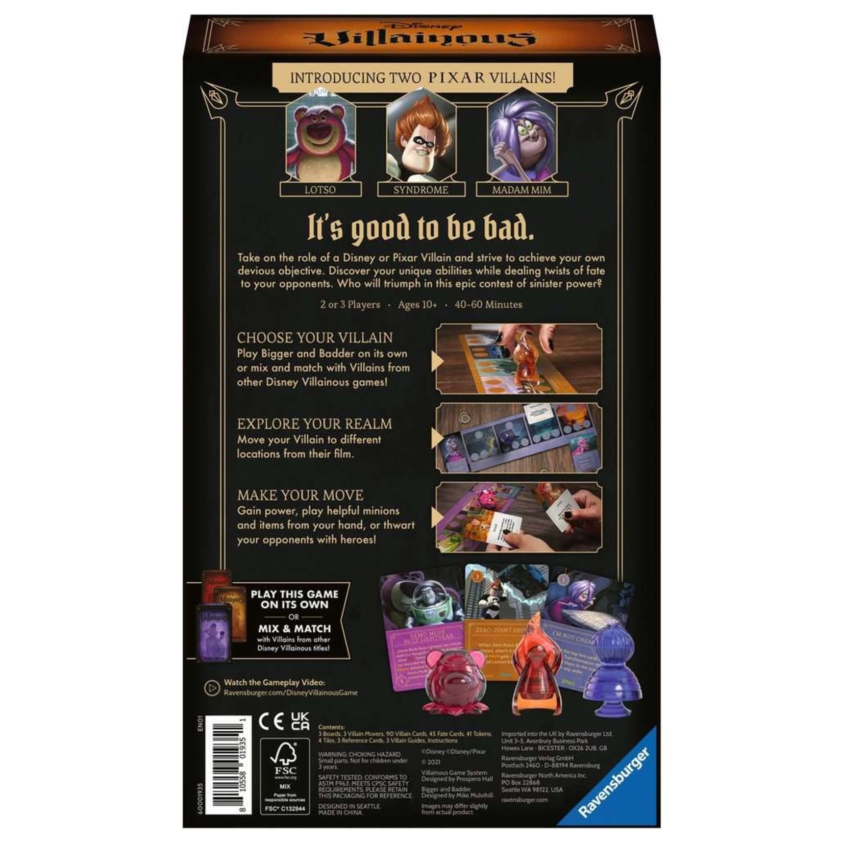 Disney Villainous: Bigger and Badder - 3 Gear Studios