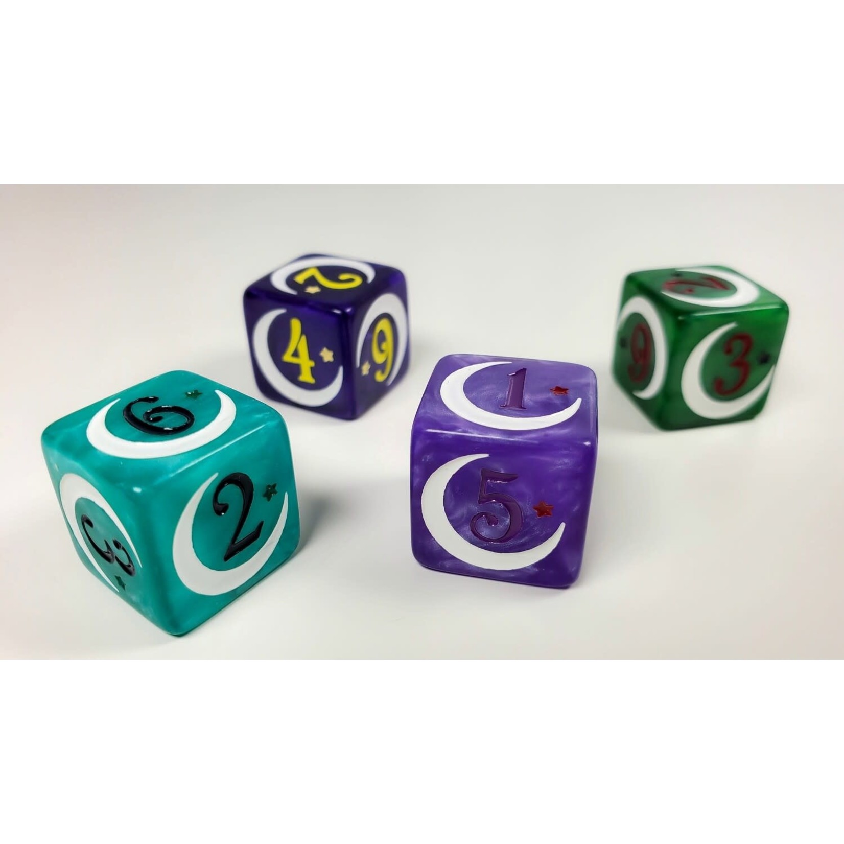 Outer Magical Girl Dice - Pack of 4