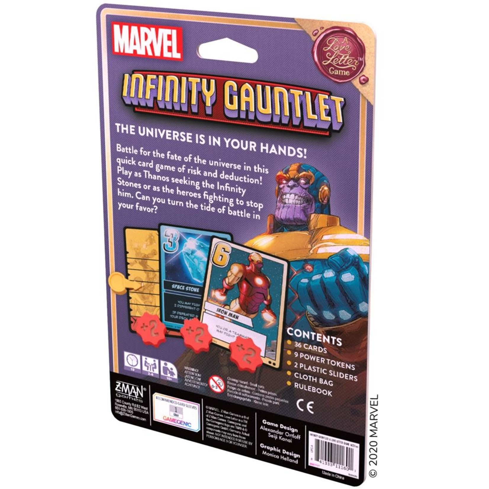 Infinity Gauntlet A Love Letter Game