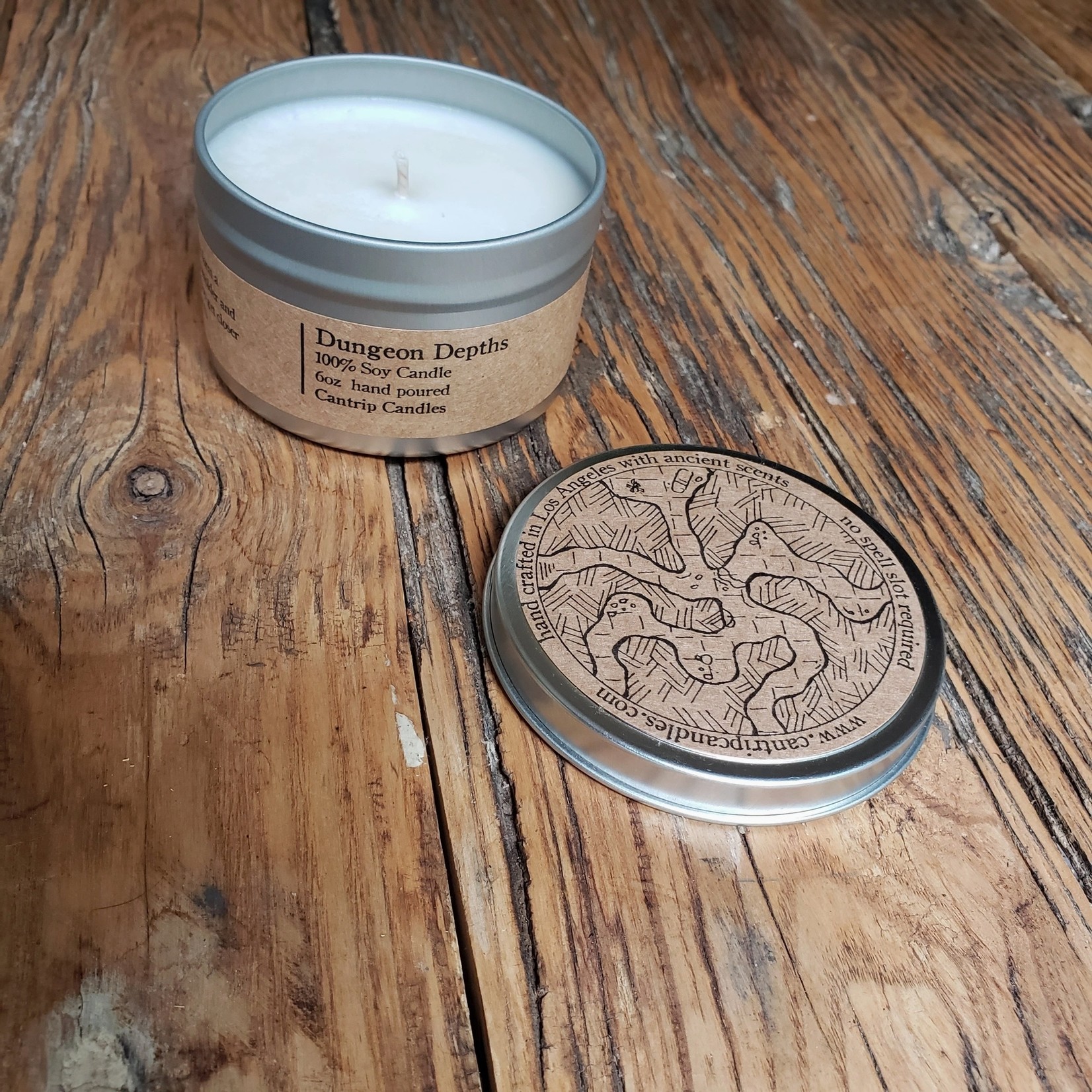 Dungeon Depths 6oz candle
