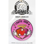 Foam Brain Pride Flag Alignment Pin: Lesbian