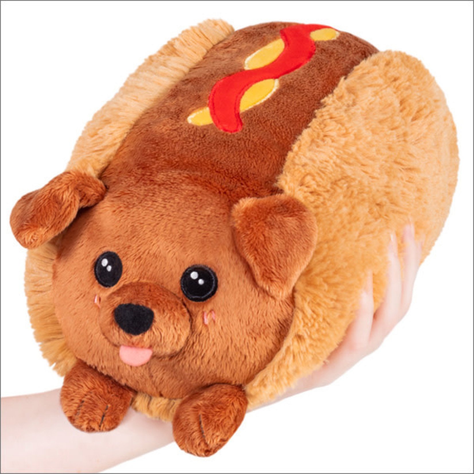Mini Squishable Dachshund Hot Dog 7"